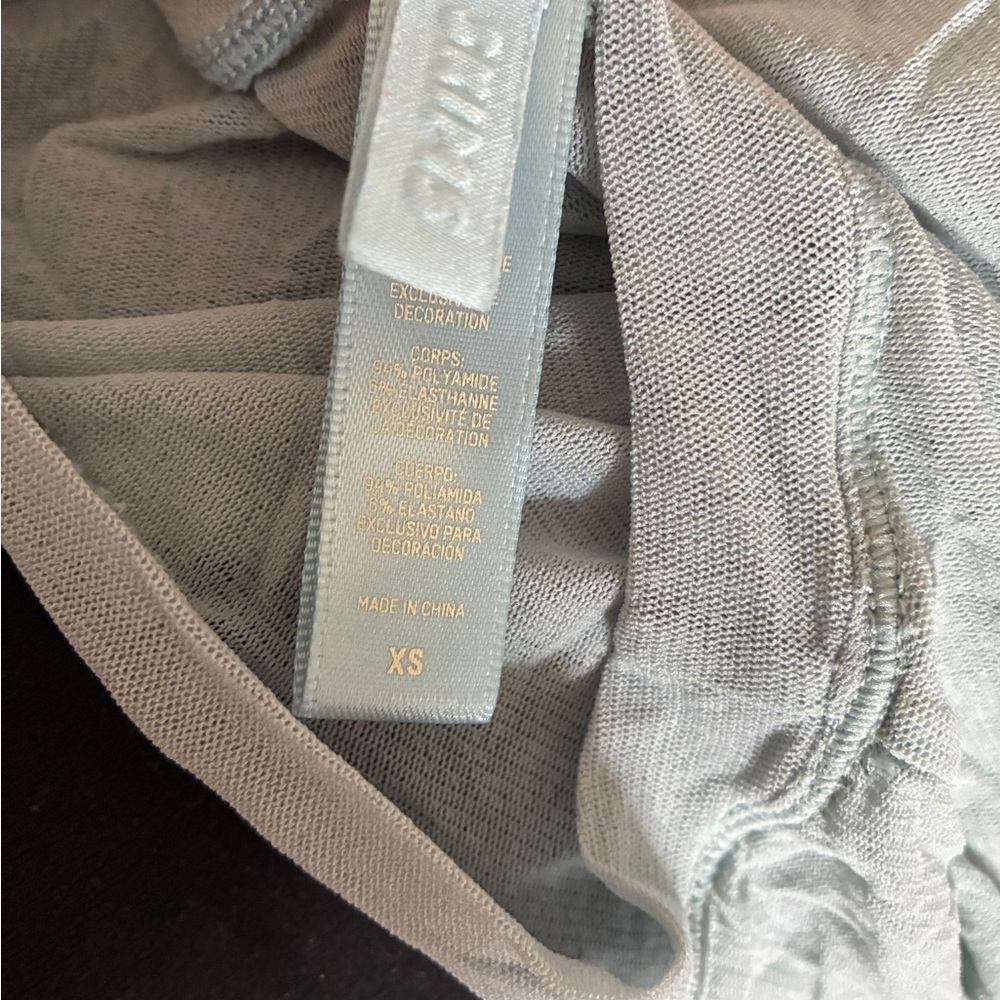 SKIMS sheer Rib T-shirt.